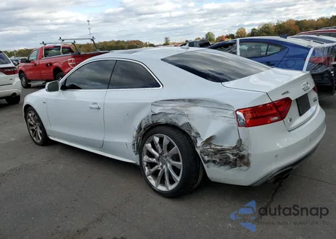 2016 Audi A5 Premium Plus S-Line z USA, uszkodzony, nr VIN WAUM2AFR7GA052959
